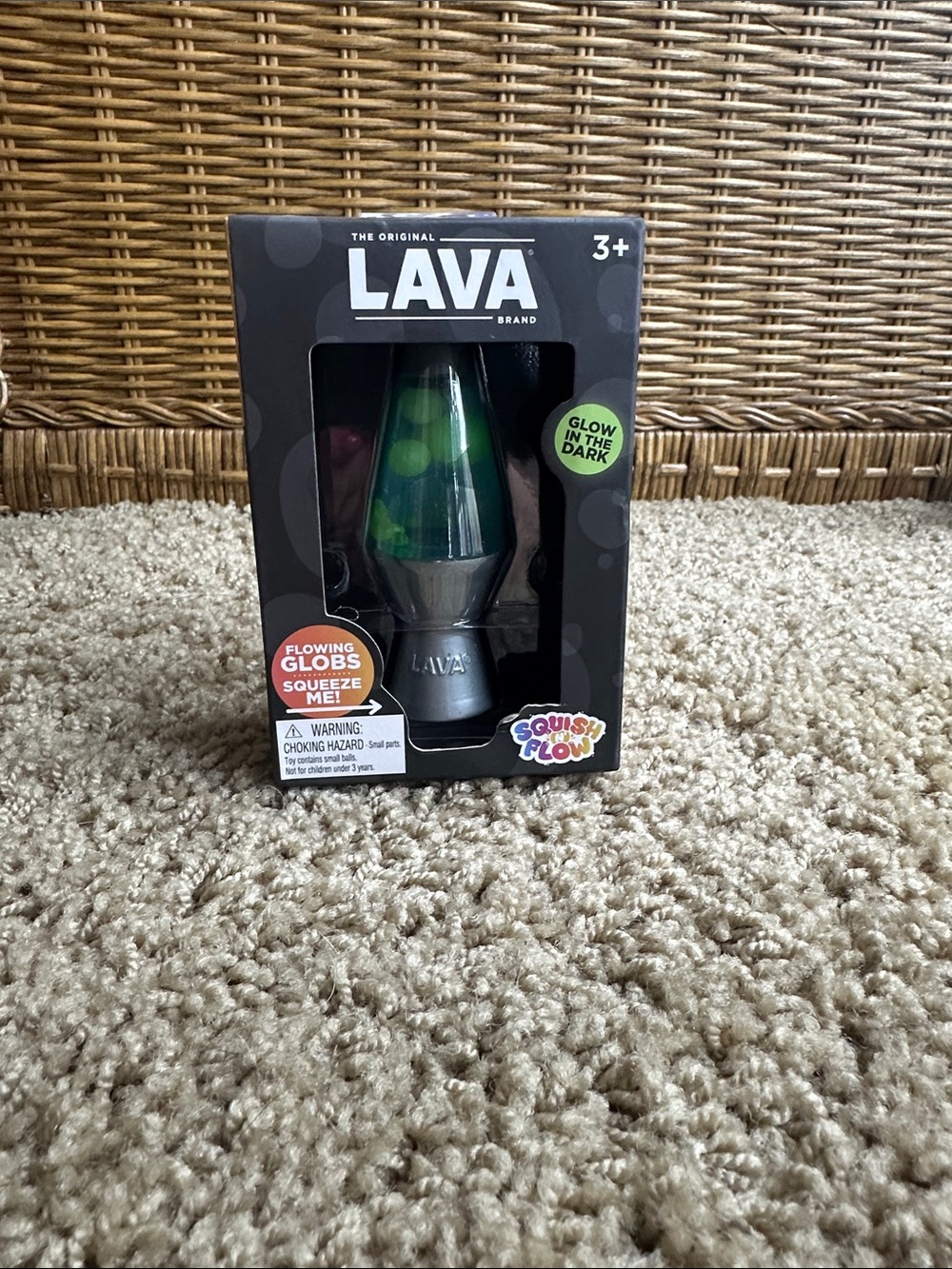 LAVA Kids Glow-in-the-Dark Green Lava Lamp - LAVA Brand